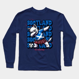 Scottish Football Supporter: The Tartan Army Tee Long Sleeve T-Shirt